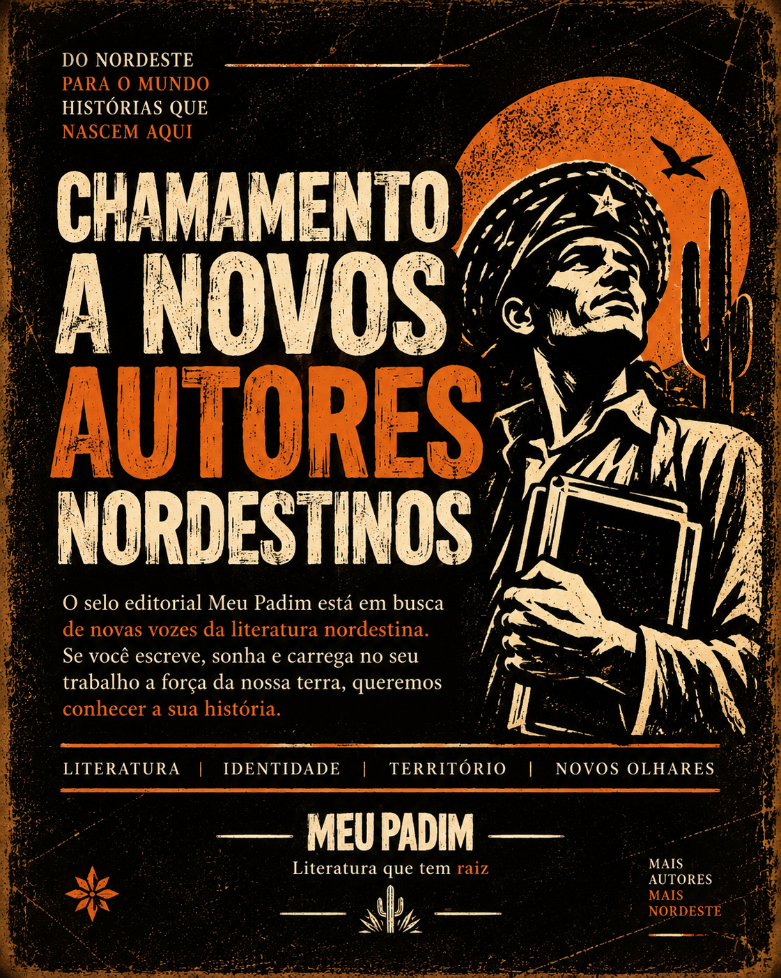 Chamamento a novos autores nordestinos